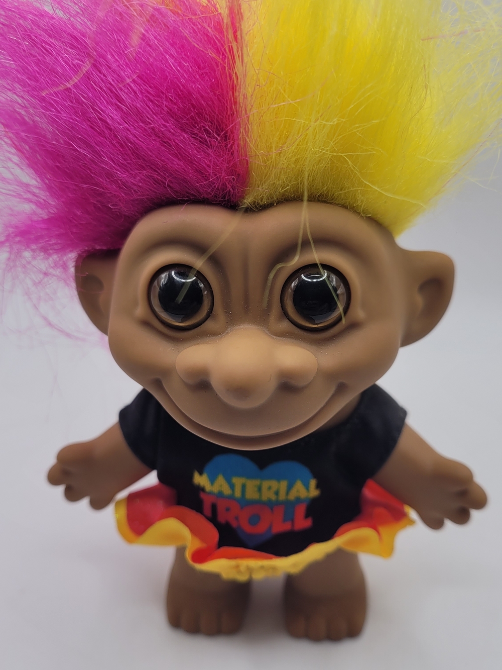 GOOD LUCK TROLLS 65th Anniversary MATERIAL TROLL Retro Figure Z